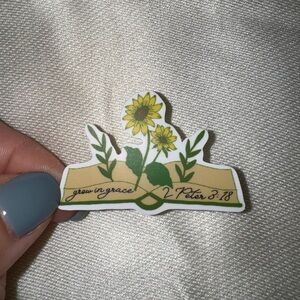 Graceful Sunflower Home Design Sticker